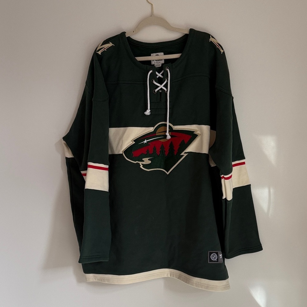 MN Wild Sweatshirt Jersey